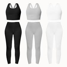 Multicolour Activewear Training Tops