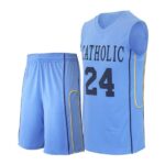 Sky Blue Basket Ball Kit