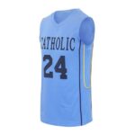 Sky Blue Basket Ball Kit - Image 2