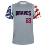 Grey Baseball Jersey
