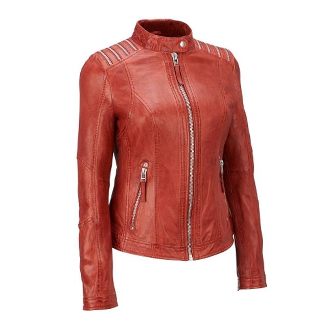 Women Brown Leather Jacket Women-Brown-Leather-Jacket