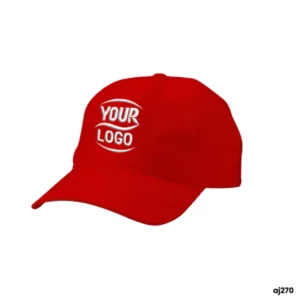 Red Promo Cap With Custom Logo